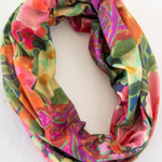 Full Boho Bandeau | Pink Painted Garden