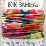 Full Boho Bandeau | Pink Painted Garden