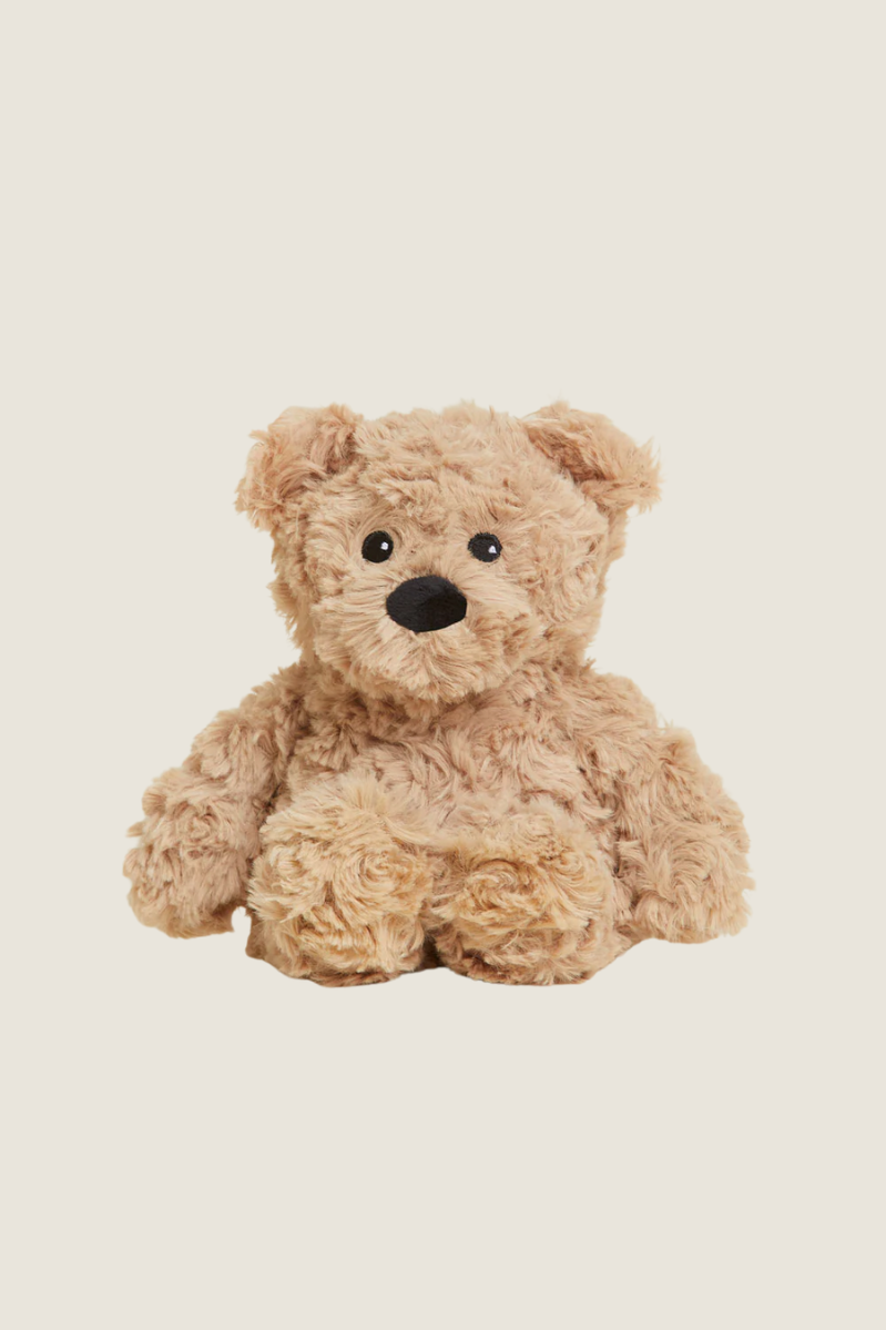 Jr Warmies | Brown Curly Bear