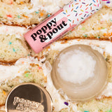 poppy+pout lip care duo - birthday cake-1