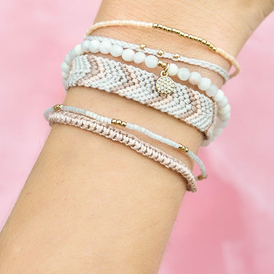 Friendship Bracelet Kit - Blush - The Boutique LLC