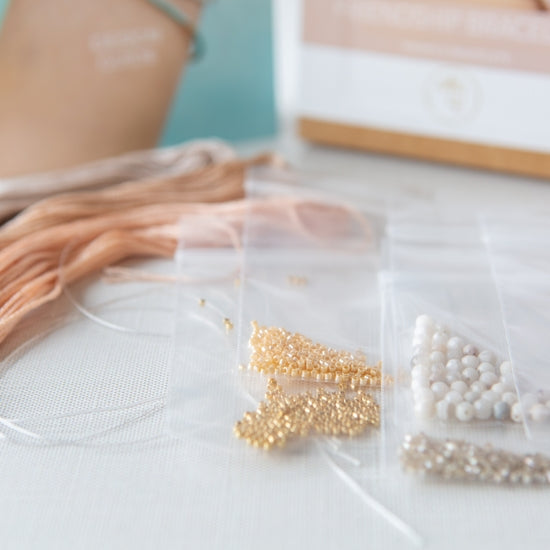 Friendship Bracelet Kit - Blush - The Boutique LLC