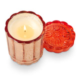 Go Be Lovely Flourish Glass Candle | Blood Orange Dahlia