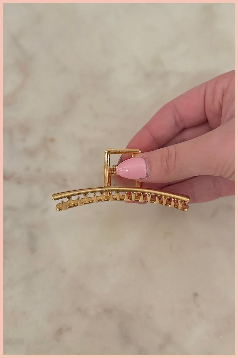 METAL CLAW CLIP | GOLD