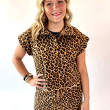 Leopard & Luxe Mini Skirt