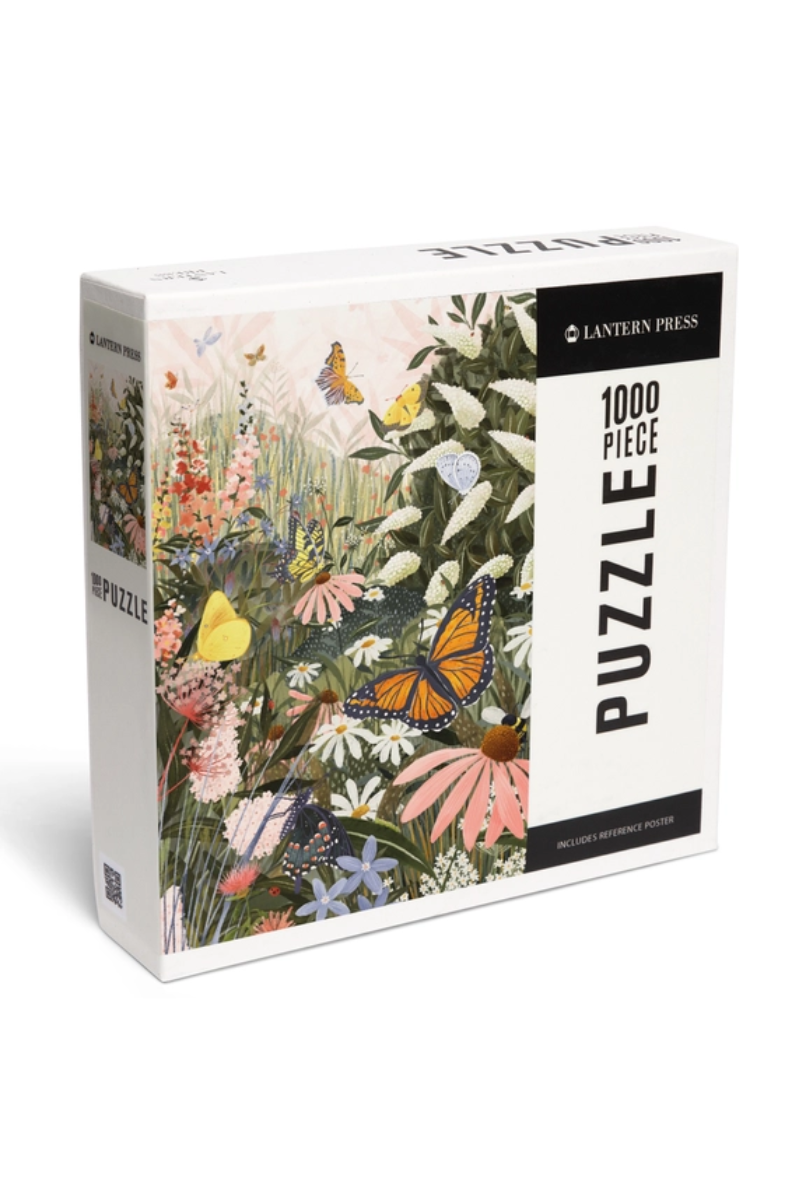 1000 Piece Puzzle | Butterfly Garden