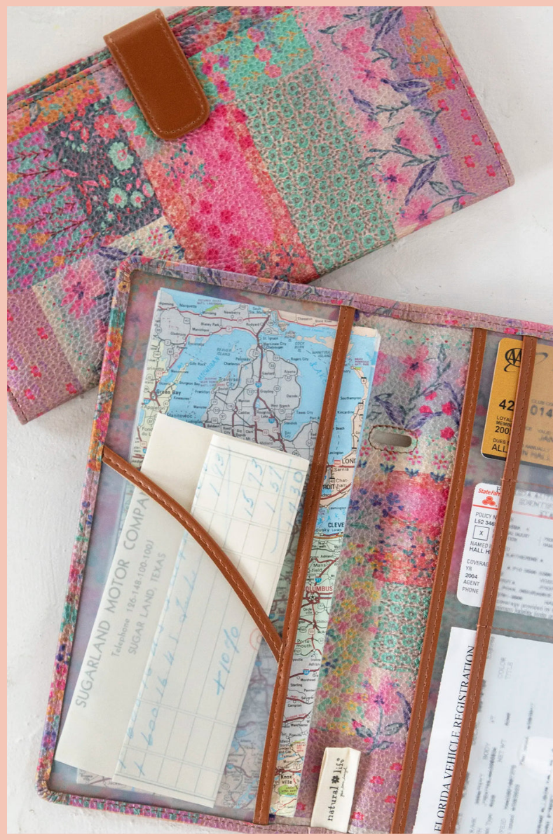 Car Document Holder | Natural Life
