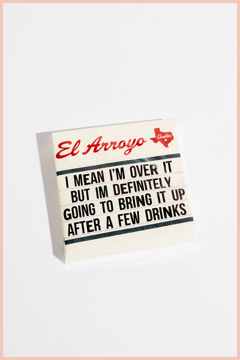 El Arroyo Marquee Sign Cocktail Napkins | Pack of 20