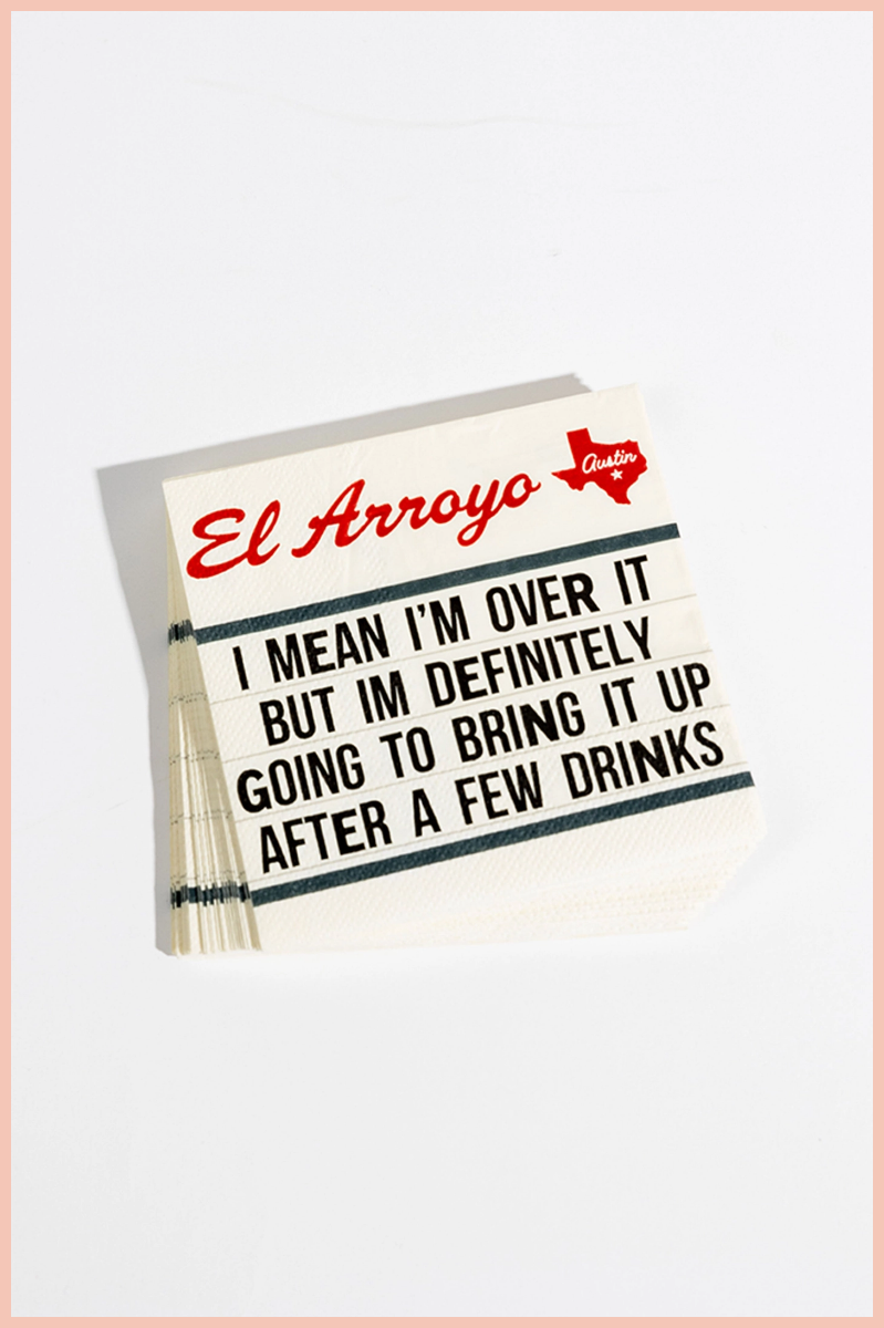 El Arroyo Marquee Sign Cocktail Napkins | Pack of 20