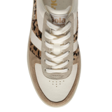 Gola Grandslam Safari Quadrant Women’s Sneakers | Leopard & Caramel