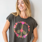 Frankie Cotton Boxy Tee Shirt | Natural Life