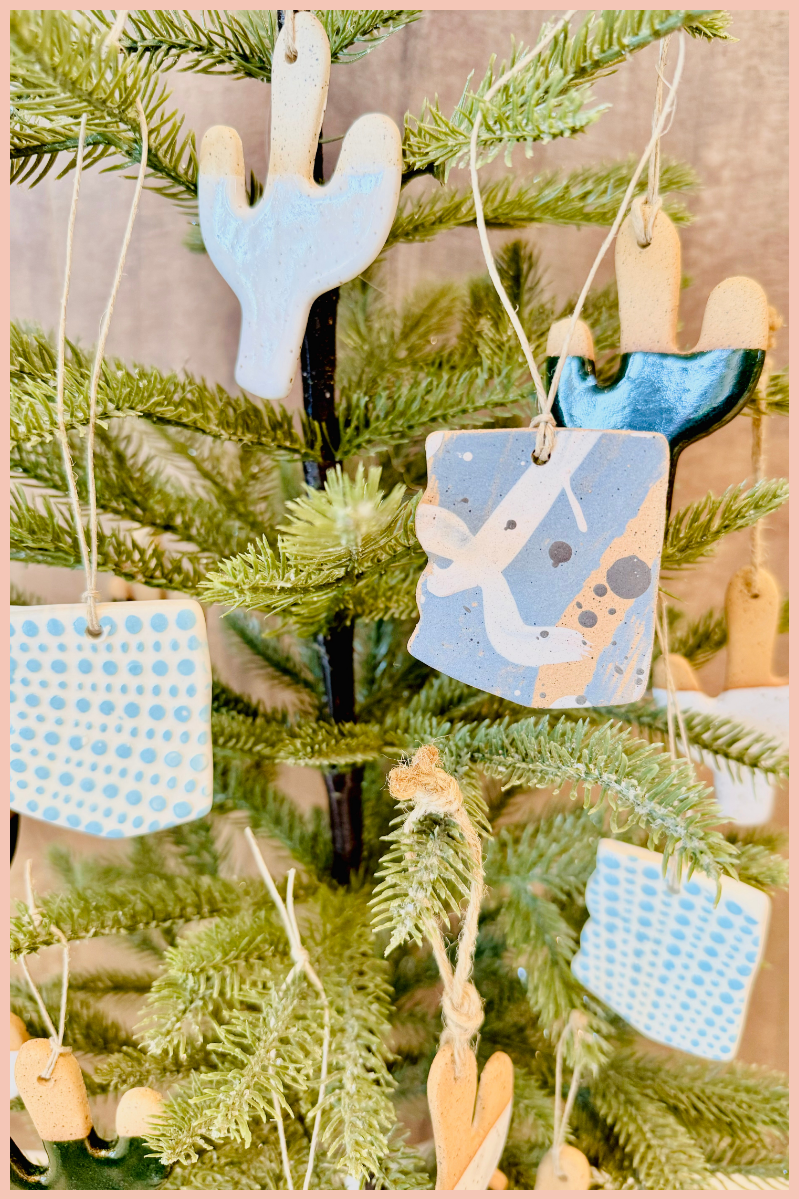 Handmade Arizona State Ornament | Everhart Ceramics