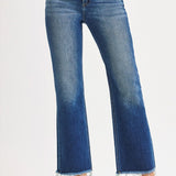 High Rise-Crop Straight Jeans | J21 by RISEN