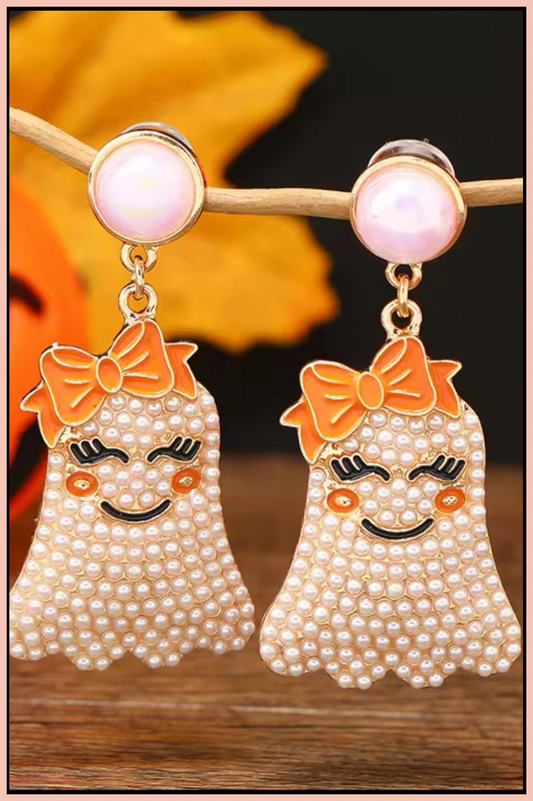 Happy Ghost Earrings