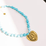 Lucky In Love Stone Necklace || BELJOY