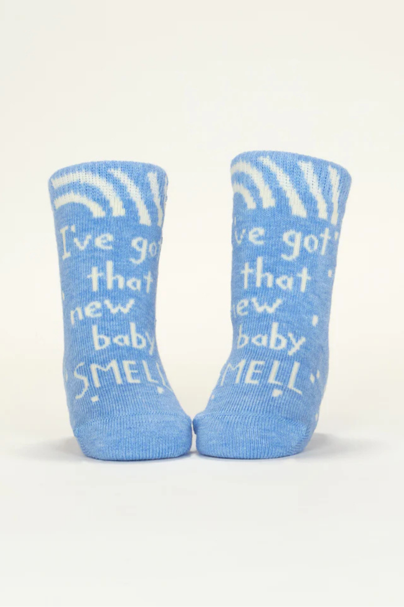 I've Got That New Baby Smell/ Try Not To Fuck Me Up Baby Socks