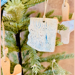Handmade Arizona State Ornament | Everhart Ceramics
