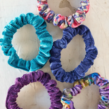 Velvet Scrunchies, Set of 5 | Natural Life
