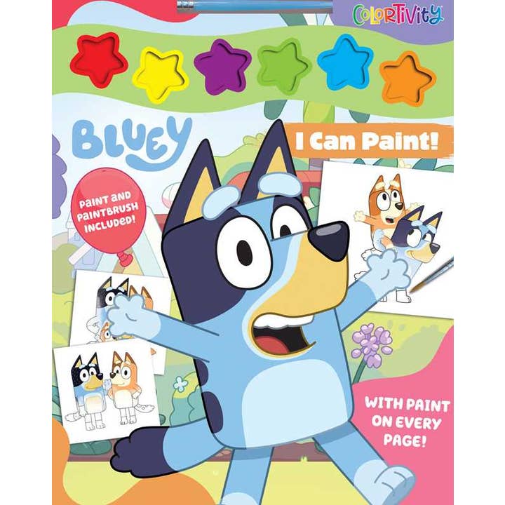 Bluey Colortivity | I Can Paint!