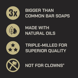 The Big Ass Lump of Coal Soap | Duke Cannon