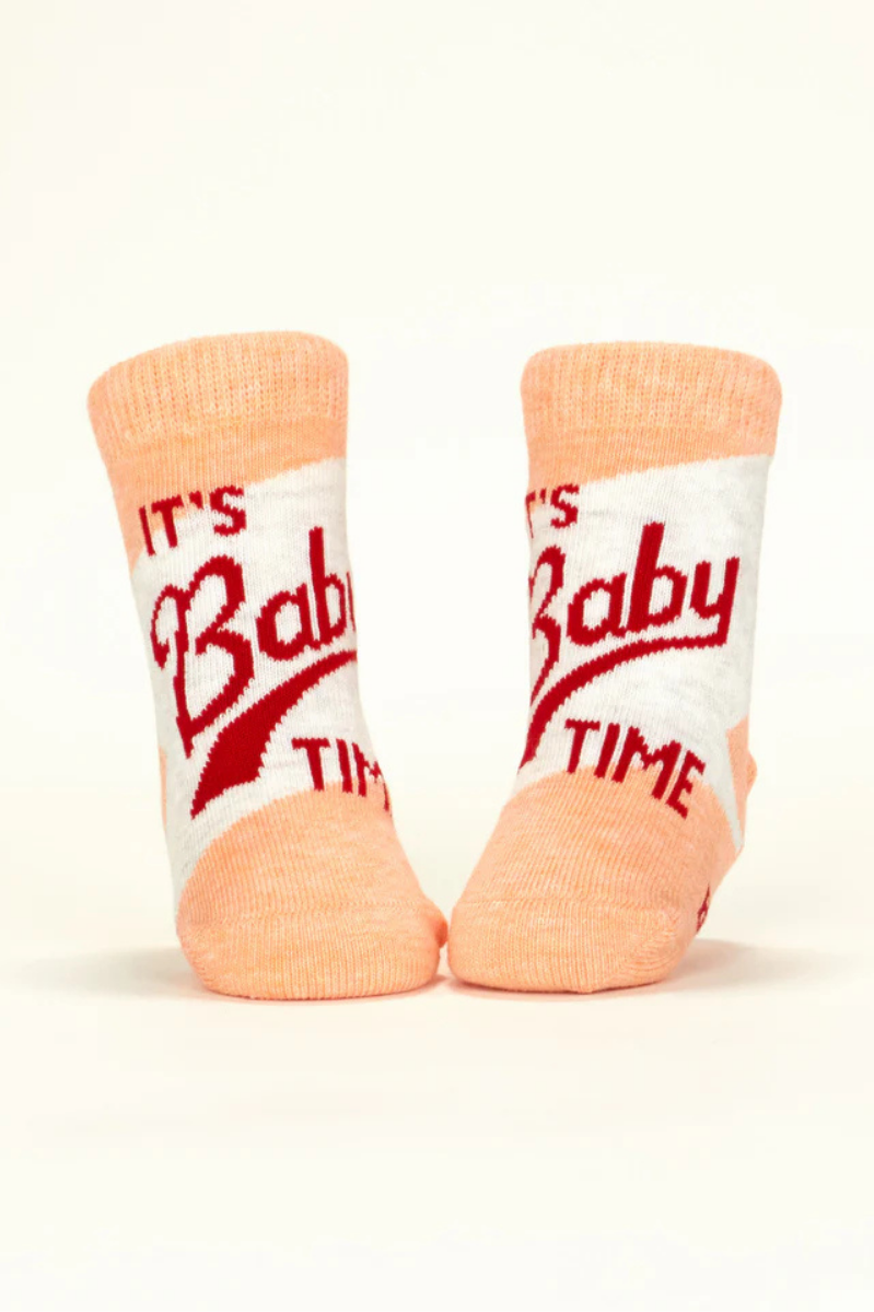 I Call The Shots Now/ It's Baby Time Baby Socks