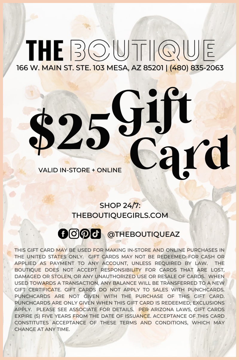 GIFT CARD | THE BOUTIQUE