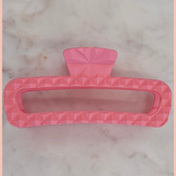 Prism Pressed Rectangle Hairclip | Matte