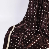 Large Polka Dot Print Bandana Scarf
