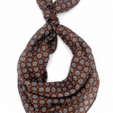 Vintage-Inspired Printed Bandana & Neck Scarf