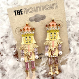 Nutcracker Post Earrings