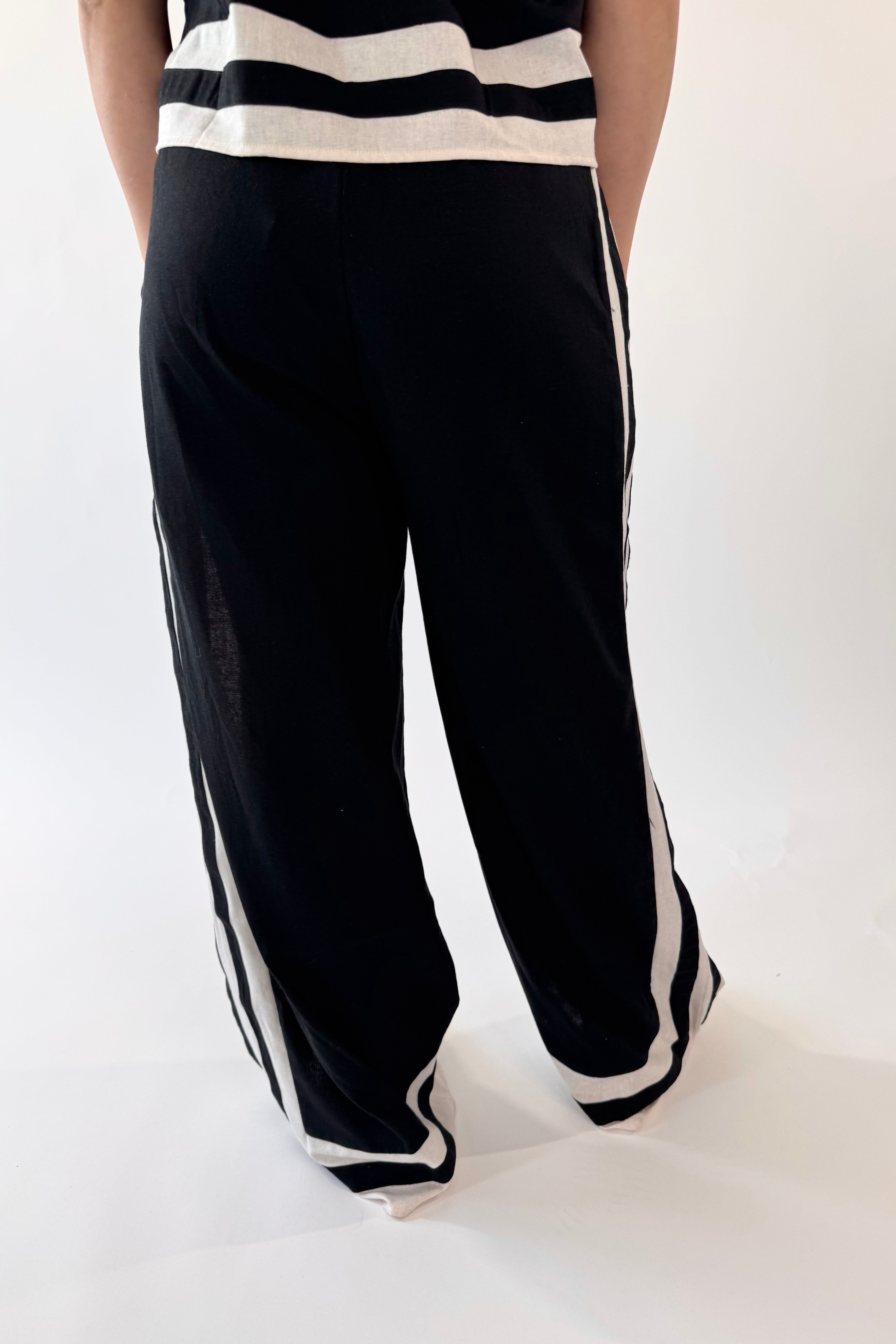 Salt & Stripes Linen Bottom