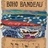 Full Boho Bandeau® Headband | Femme Folk Teal
