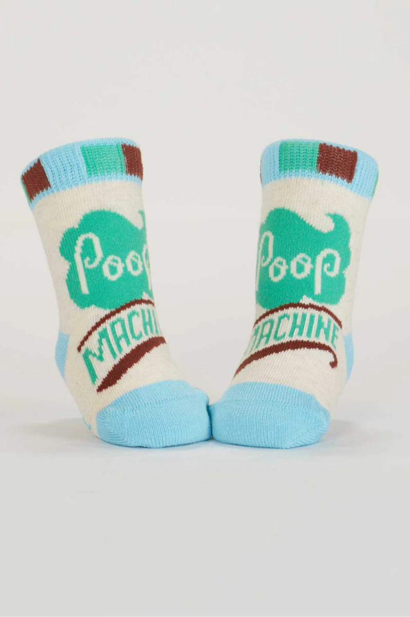 Napping? In This Economy?/Poop Machine Baby Socks