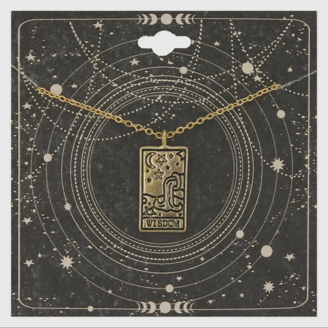 Tarot Card Necklace