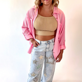 Peace Out Super Star Denim Jeans
