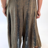 Washed Cotton Gauze Lace Jumper
