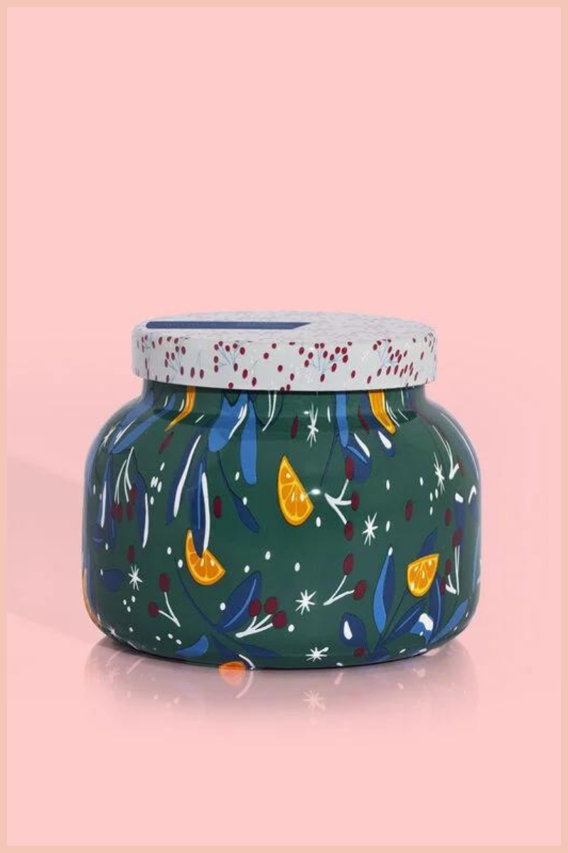 Holiday Pattern Play Candle | Volcano