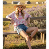 Striped Relaxed Everyday Tee