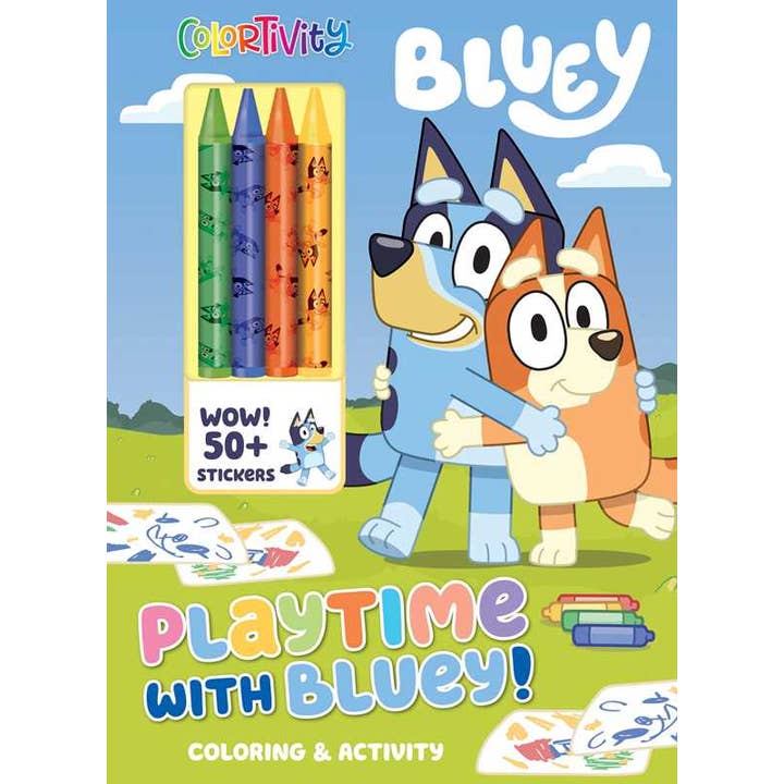 Bluey Colortivity | Playtime with Bluey!
