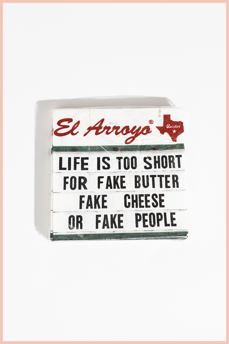 El Arroyo Marquee Sign Cocktail Napkins | Pack of 20