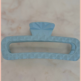 Prism Pressed Rectangle Hairclip | Matte