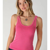 Reversible Ribbed Knit Tank Top