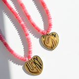 Lucky In Love Stone Necklace || BELJOY