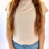 Chic Comfort Mock Neck Knit Top