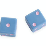 Colorful Dice Set of 2 | Peace Love Mahjong