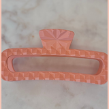 Prism Pressed Rectangle Hairclip | Matte