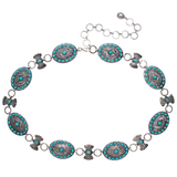 Spirit Sky Turquoise Chain Belt