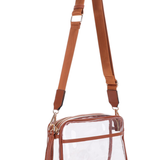 Clear Stadium-Approved Tassel Crossbody Bag