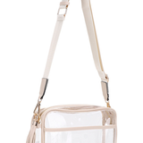 Clear Stadium-Approved Tassel Crossbody Bag
