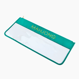 Aqua Bamboo Mahjong Bag | Oh My Mahjong